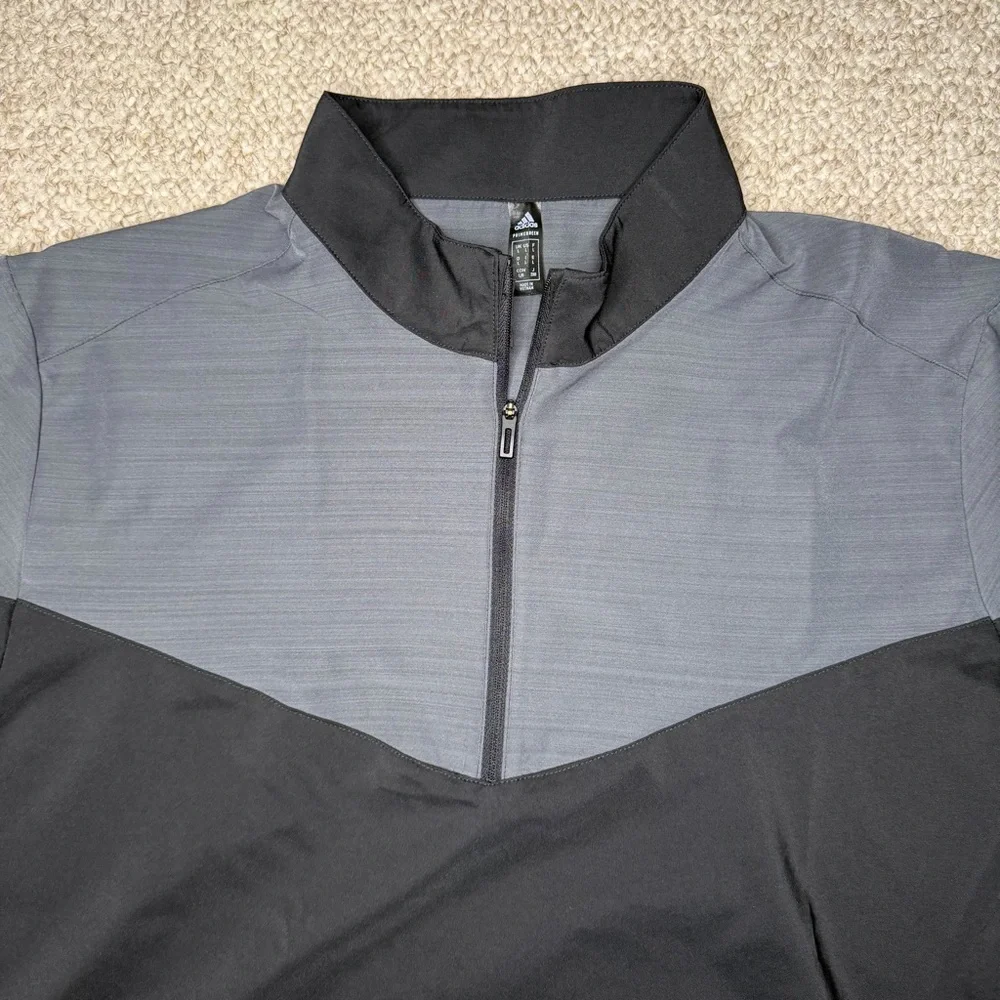 Adidas PrimeGreen Golf windbreaker pullover